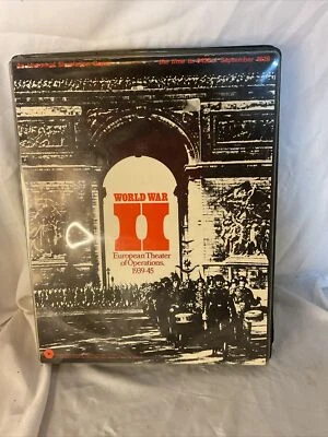 WWII EUROPEAN THEATER OPERATIONS 1939-45 SPI Historical Simulation Game 1973 - Image 1 of 4