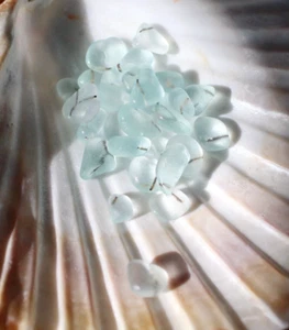 27 Teile Echtschmuck Qualität Sicherheitsglas Seaham UK 7-15 mm - Bild 1 von 5