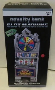 Slot Machine Casino Jackpot Money Bank Accept Real Coins - Picture 1 of 10
