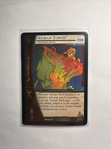 VS System: Human Torch, Friendly Rival - Foil Marvel Web of Spider-Man - Bild 1 von 2