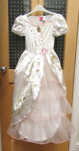 RARE TU RAPUNZEL WEDDING FANCY DRESS 9-10 DISNEY PRINCESS COSTUME OUTFIT TANGLED - Picture 1 of 9