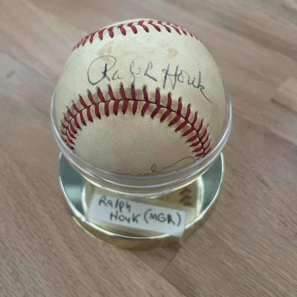 Ralph Houk Autographed OL Baseball With Other Signatures And COA Good Condition - Image 1 of 4