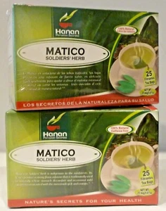 50 bustine di tè Matico (Matico Te) (2 scatole) (Hanan) - Foto 1 di 1