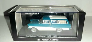 OPEL REKORD P1 CARAVAN 1958-1960 430 043214 MINICHAMPS SCALA 1/43 - Foto 1 di 1