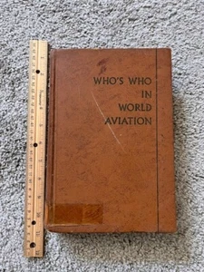 "Who's Who in World Aviation and Astronautics" Hardcover Book 1958 - Picture 1 of 5