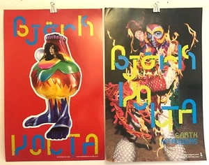 BJORK 11" x 17" 2-Sided 2007 GLOSSY PROMOTIONAL POSTER for VOLTA / VG COND - Picture 1 of 9