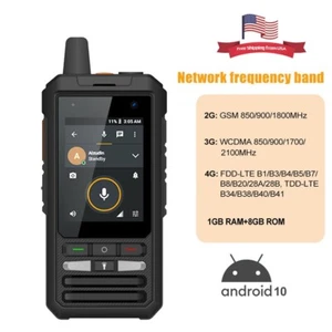 Anyssecu W8pro 4G Red Radio Zello Android 10 WIFI Teléfono Móvil Realptt Zello - Imagen 1 de 16