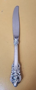 VINTAGE WALLACE GRANDE BAROQUE STERLING SILVER 9" DINNER KNIFE - Picture 1 of 7