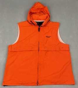 Ralph Lauren Polo Jeans Co Weste Erwachsene Large Oberbekleidung Hoodie orange Reißverschluss - Bild 1 von 15
