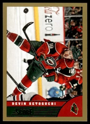 2013-14 Score Gold Devin Setoguchi Minnesota Wild #243 - Image 1 of 2
