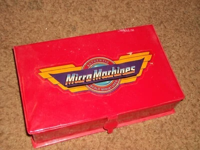 Vintage 1986 Micro Machines Service Station Playset CARRY CASE - Image 1 of 4
