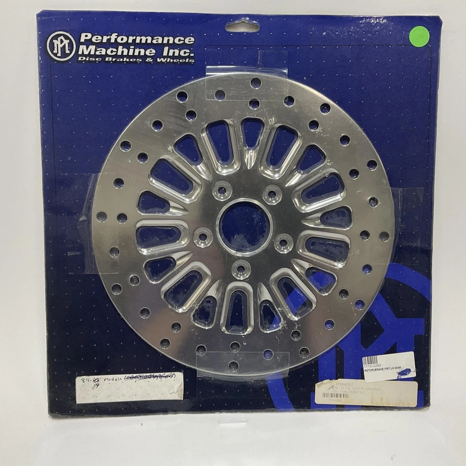 Performance Machine 1984-2007 Harley Touring Front Left Rotor 1710-0262 - Image 1 of 4