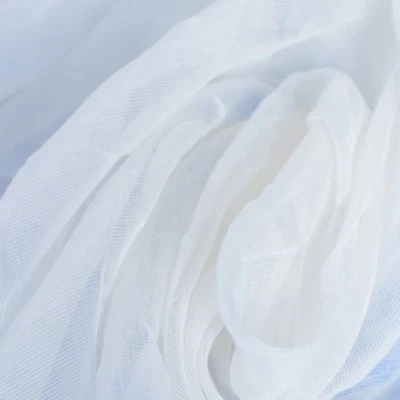 210cm Wide Off White 100% Cotton Gauze Mesh Fabric Cheese Cloth Butter Muslin - Image 1 of 4