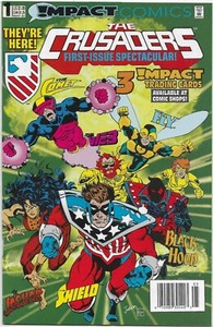 Crusaders #1 - VF/NM - Impact / No Cards