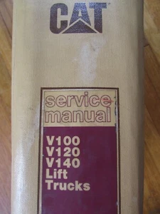 Caterpillar V100 V120 V140 LIft Truck Forklift Service manual - Picture 1 of 22