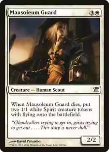 MAUSOLEUM GUARD X 4 E/X+ INNISTRAD MAGIC THE GATHERING - Picture 1 of 1