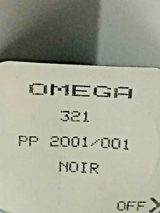 ORIGINAL ZIFFERBLATT OMEGA SPEEDMASTER PROFESSIONAL KALIBER 321 - Bild 1 von 4