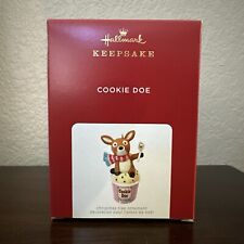 Hallmark Keepsake Christmas Ornament Cookie Doe Ice Cream Deer Brand New In Box