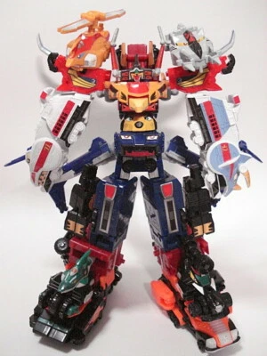 Power Rangers RPM Ultrazord Go-Onger G12 Megazord DX Engine oh bandai mini pla - Image 1 of 4