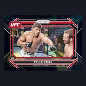 2023 Panini Prizm UFC Paulo Costa Black Prizm 1/1 NFT - Picture 1 of 3