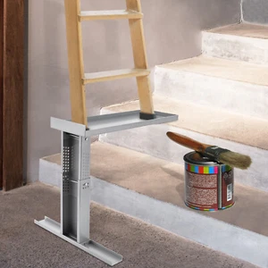 Ladder Stabilizer Locking Latches Steel 13.4-19 inch Adjustable 250kg Capacity - Picture 1 of 12