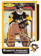 1986-87 O-Pee-Chee Hockey Roberto Romano RC #152 NM/MT PITTSBURGH PENGUINS
