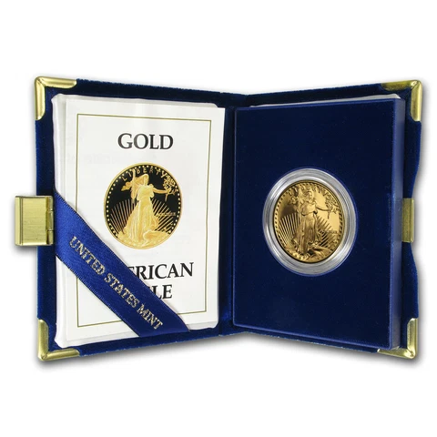 1989-W 1 oz Proof Gold American Eagle (w/Box & COA) Cover