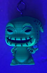 Funko Pocket Pop! Keychain Oogie Boogie Blacklight Hot Topic Exclusive - Picture 1 of 8