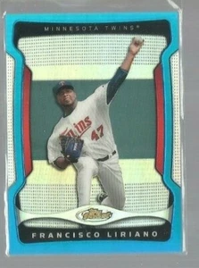 2009 Finest Refractors Blue #47 Francisco Liriano 030/399 (ref56007) - Picture 1 of 1
