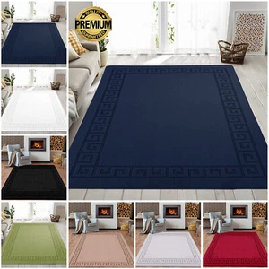 Rutschfeste geometrische große Flächenmatte 160 x 230 für Wohnzimmer Schlafzimmer Büromatte - Bild 1 von 27