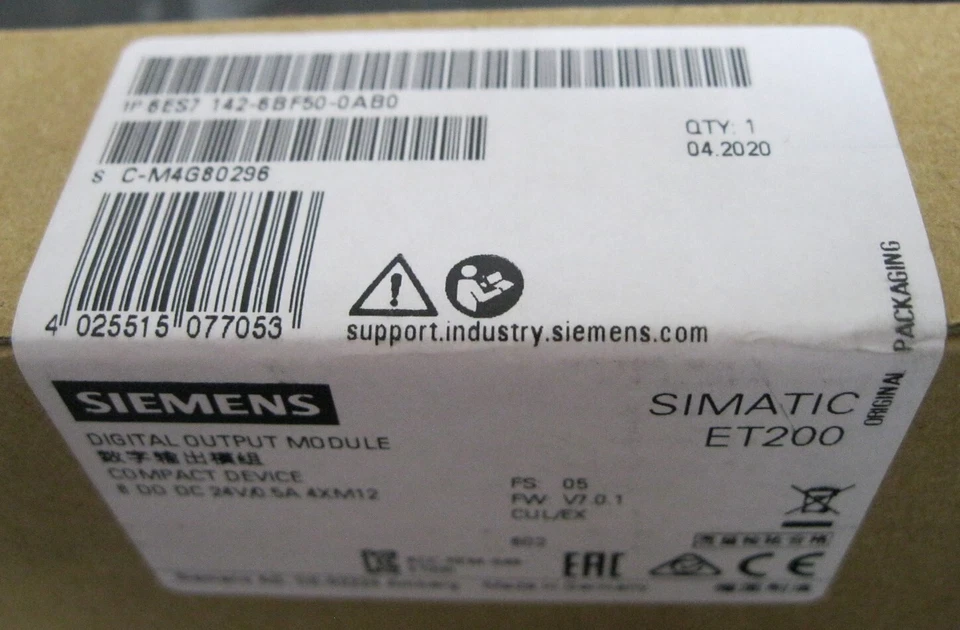 Siemens 6ES7 142-6BF50-0AB0 Digital Output Module - Image 1 of 1