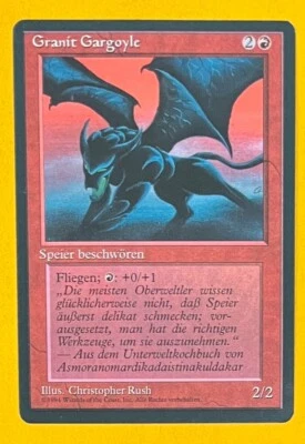 MTG GRANTE GARGOYLE (German) Revised FBB (OldManMTG 008-970) - Image 1 of 3
