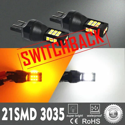 Luz de giro delantera LED 2 colores lámpara de estacionamiento para Nissan Altima 2013-16 par Foto 1 de 4