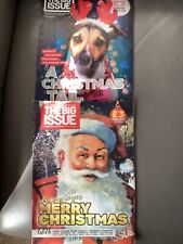 2 x BIG ISSUE MAGAZINES XMAS SPECIAL: 2017/18 incl. Jodie Comer Tom Chaplin dogs