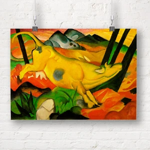 Franz Marc: Yellow Cow. Fine Art Print/Poster - Picture 1 of 1