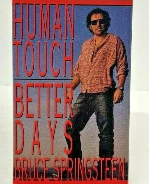 Bruce Springsteen - Human Touch / Better Days Cassette Single , SEE DESCRIPTION - Image 1 of 1