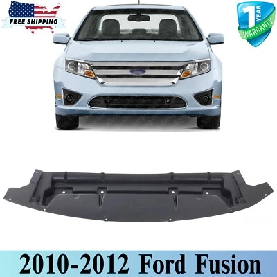 NEW Front Lower Valance Air Deflector Textured For 2010-2012 Ford Fusion - Image 1 of 4