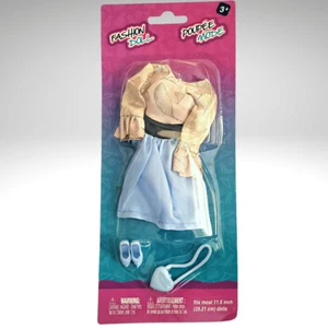Integrity Fashion Doll / Barbie Doll / Poupee Mode ~ Blue & Tan Dress NIP ⭐ - Bild 1 von 4