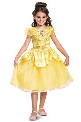 Beauty and the Beast 2019 Belle Classic Child Costume - Image 1 of 2