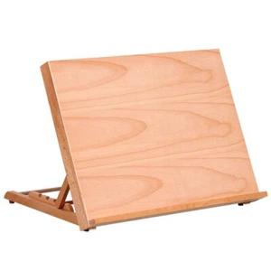 US STOCK A3 Wooden Adjustable Tabletop Desk Artist Easel Drawing Board Art Craft - Picture 1 of 22