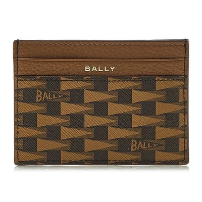 Bally Men's Logo Print Cardholder PNT C CARD CASE I8D4O 75827295 - Image 1 of 4