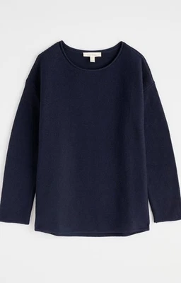 Seasalt Woman’s Merino Rich Fruity Jumper Maritime/Navy Blue Size 16 RRP  £65.95 - Image 1 of 4