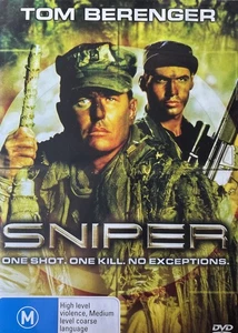 DVD NEW: Sniper - 1993 Action Film, Region 4, One Shot. One Kill. No Exceptions - Picture 1 of 2