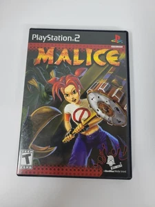 Malice (Sony PlayStation 2, PS2 2004)  Pre-Owned VGC  Tested - Picture 1 of 3