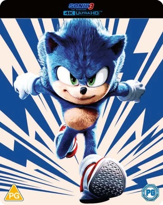 Sonic the Hedgehog 3 SteelBook #1 (Blue) (4K UHD Blu-ray) - Image 1 of 2