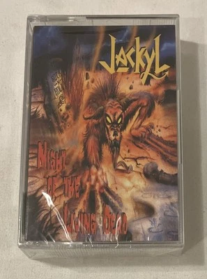 Night of the Living Dead by Jackyl (Cassette 1996 Mayhem) SEALED Made In England - Image 1 of 3