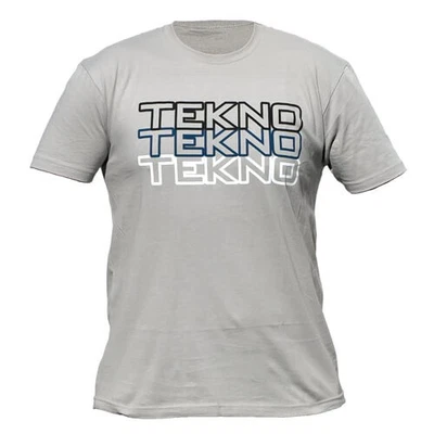 Tekno RC T-Shirt (Stacked Logo, Next Level, Light Gray) X Large - Image 1 of 2