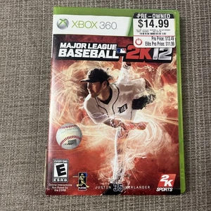 XBOX 360 MLB 2K12 Videospiel Baseball Microsoft - Bild 1 von 4