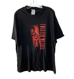 Vtg Twisted Method Nu Metal Band T Shirt Size Large Black Double Sided 00s Y2K - Bild 1 von 9