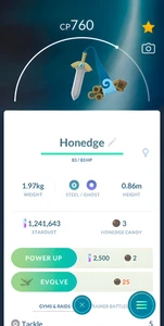 Honedge | Pokemon Trade Go ⚔️ - Imagen 1 de 1